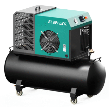 Portable Screw Air Compressor with Tank